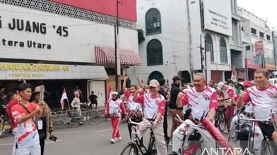 DHD 45 Sumut Gelar Kegiatan Patriotisme Sambut HUT Ke-81 RI di Medan