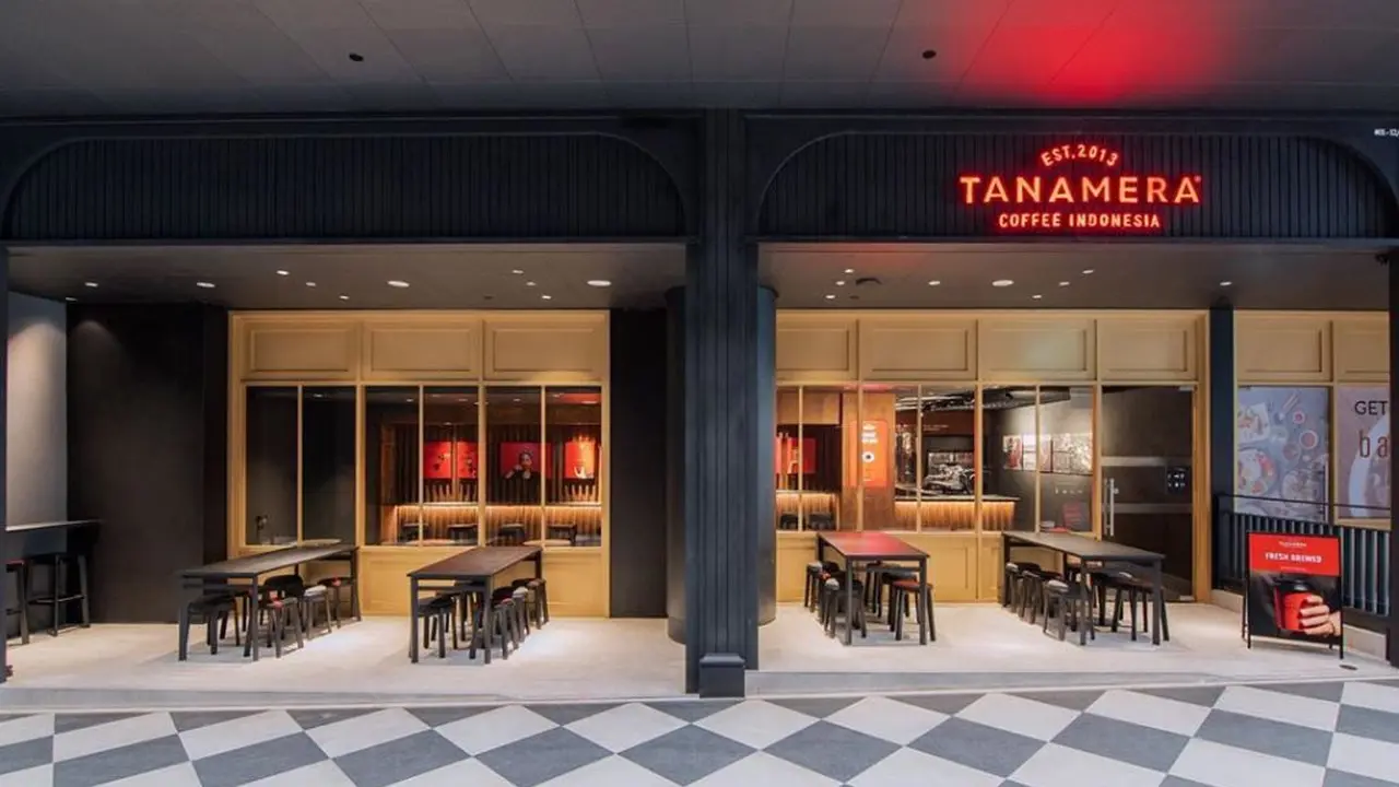 Gerai Kopi Tanamera Coffee di SIngapura
