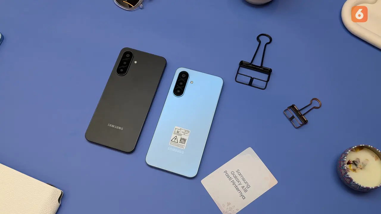 Samsung Galaxy A18. Liputan.com/Aisyah Mustika Zamani