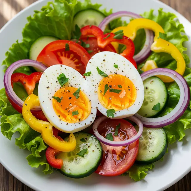 Menu Diet Rendah Karbo dari Telur dan Sayur