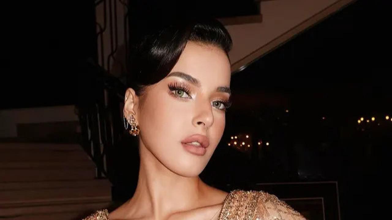 10 Potret Gaun Tasya Farasya Bernuansa Emas Saat Resmikan Restoran, Glamor