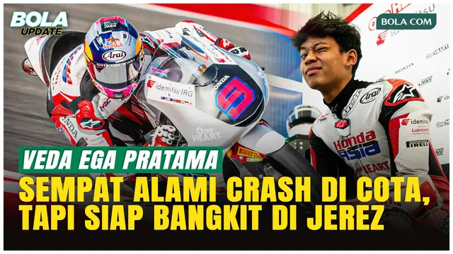 Veda Ega Tidak Down, Siap Bangkit Setelah Insiden di Moto3 Amerika Serikat 2026