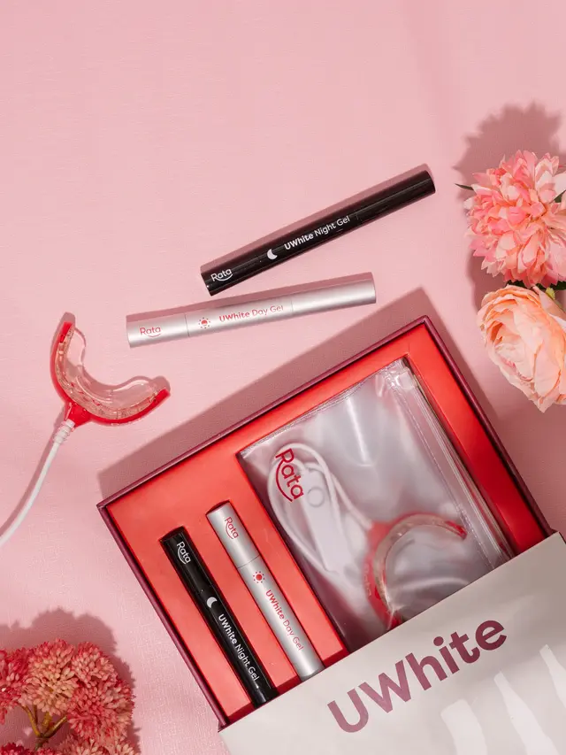 Rata Clear Aligner dan At-Home Whitening Kit UWhite