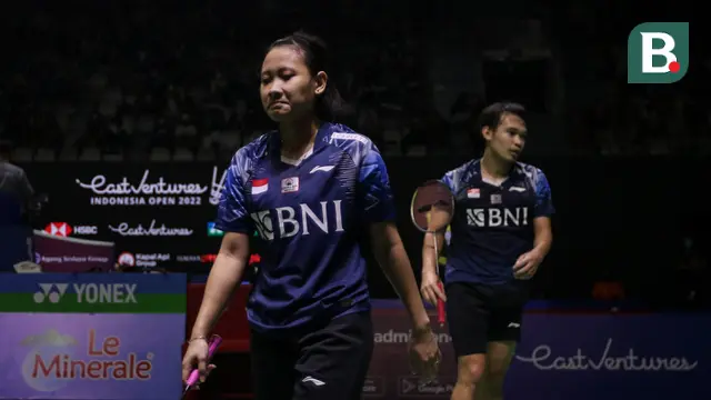 East Ventures Indonesia Open 2022: Rinov Rivaldy/Pitha Haningtyas Mentari