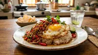 Resep Telur Ceplok Sambal Bawang Teri yang Gurih Pedas, Menu Sat Set Penambah Nafsu Makan