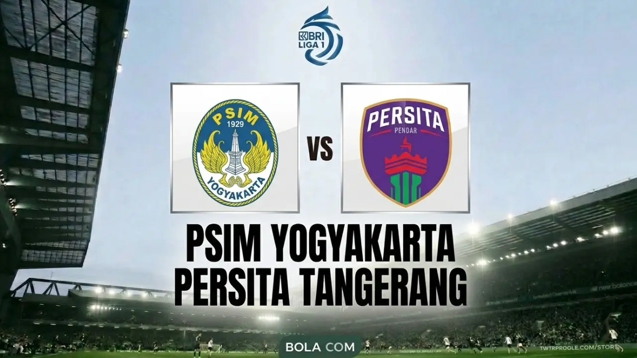 Ilustrasi PSIM Yogyakarta Vs Persita Tangerang