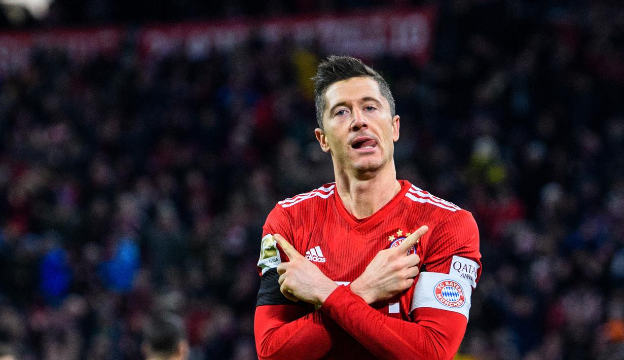 1. Robert Lewandowski (Bayern Munchen) - 8 gol (AFP/Mathias Balk)