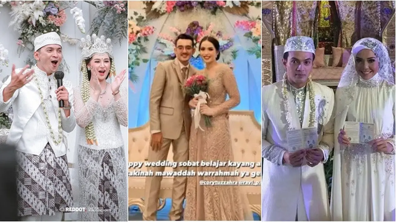 10 Potret Artis Kolosal Genta Buana di Momen Pernikahan, Bikin Nostalgia Bareng
