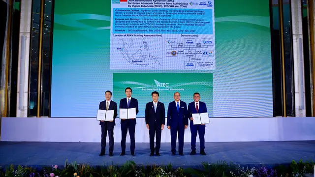 Pertama di Dunia, Indonesia Garap Proyek Amonia Hijau Hybrid