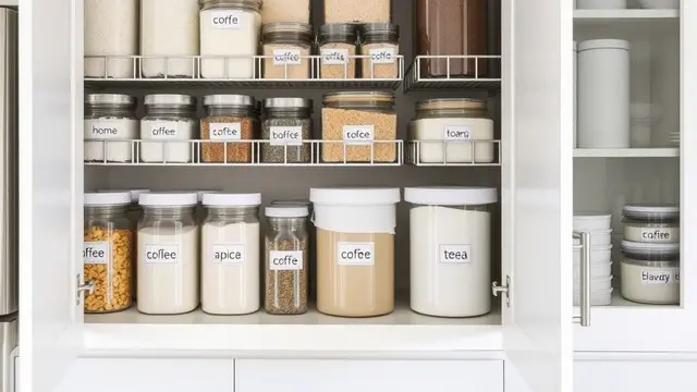 Tips Menata Isi Lemari Dapur