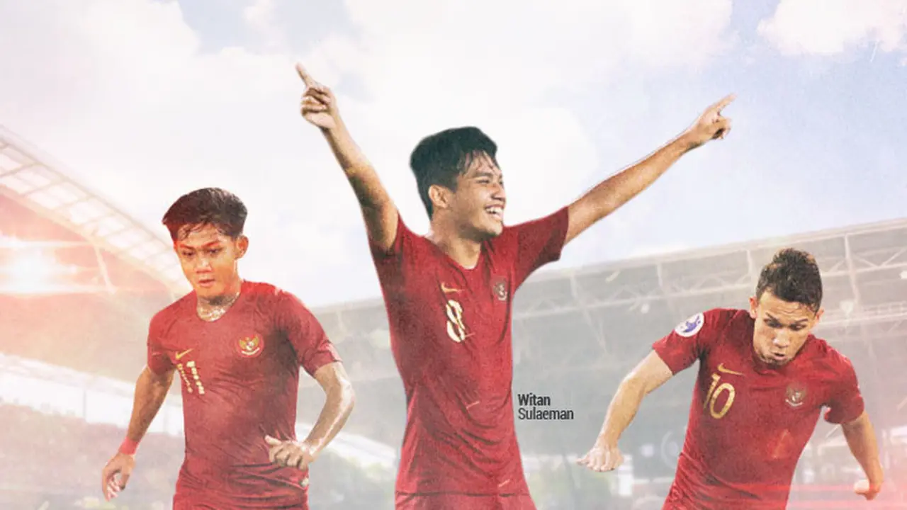 Pemain Indonesia - Egy Maulana Vikri, Witan Sulaeman, Firza Andika