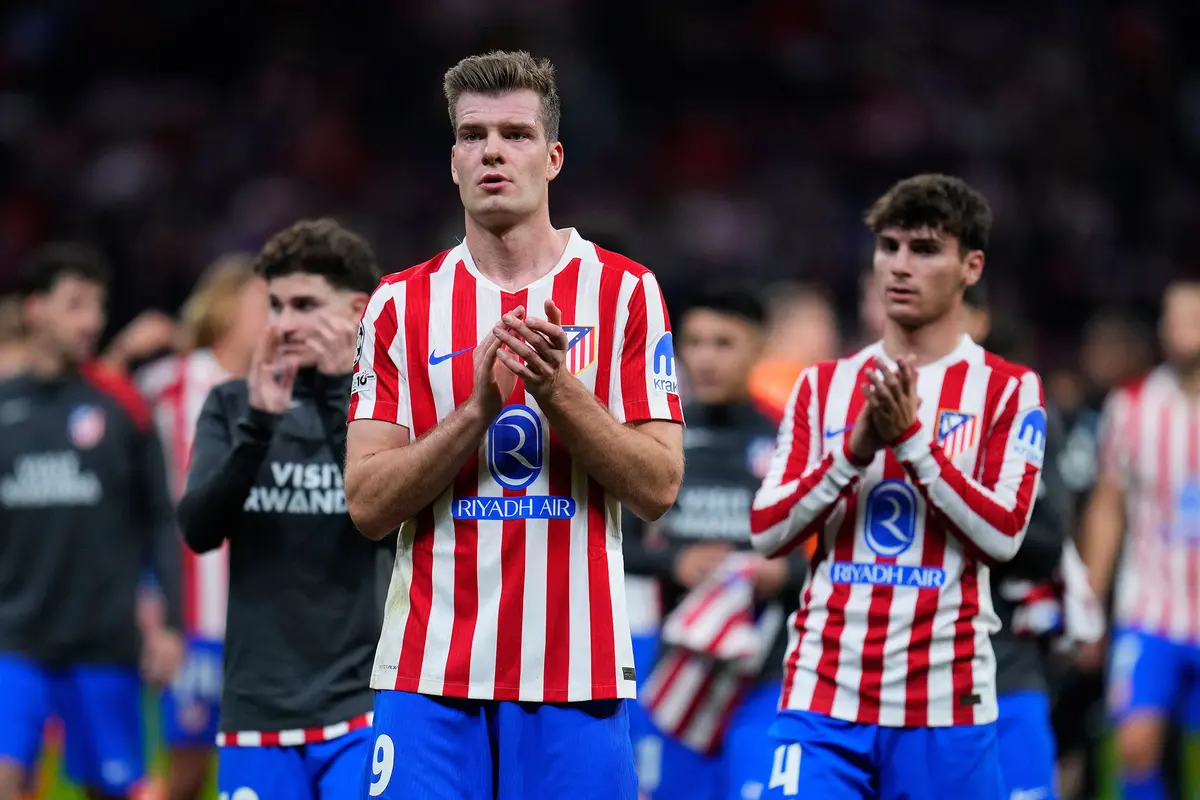 Foto: Penampilan Memukau Alexander Sorloth, Cetak Hattrick dan Bawa Atletico Madrid ke Babak 16 Besar Liga Champions