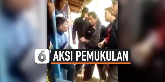 VIDEO: Ngutang Boleh Nagih Jangan! Petugas Koperasi Dipukul Warga