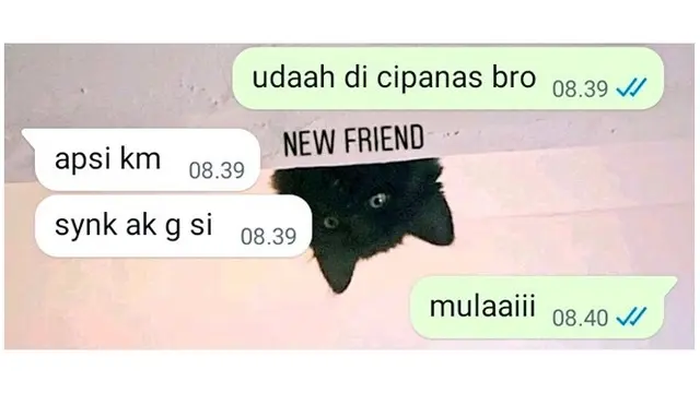 6 Balasan Chat Cowok ketika Pacarnya Panggil Bro Ini Kocak, Langsung Ngambek