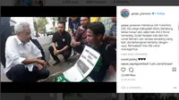 Pria Ini Rela Jalan Kaki 5 Hari demi Dukung Ganjar Pranowo. (Liputan6.com/Instagram Ganjar Pranowo)