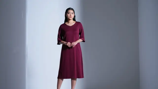 Model Dress untuk Orang Gemuk dan Pendek