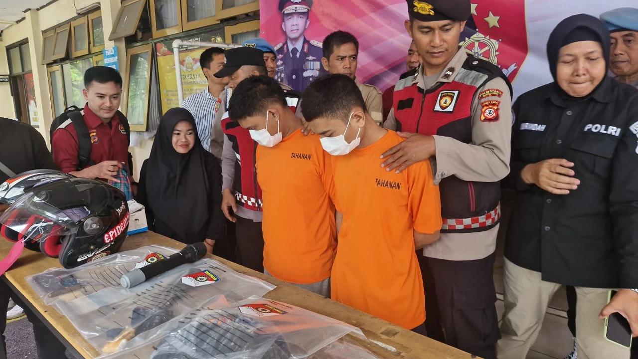 Pedagang Nasgor Dibegal di Arcamanik Bandung, Dua Pelaku Bersajam Kini Dibui