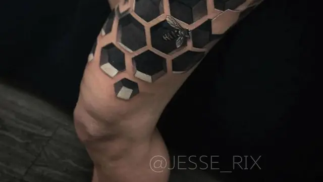 Tato 3D (Foto: instagram/ @Jesse_Rix)