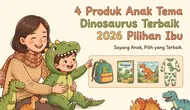 4 Produk Anak Tema Dinosaurus Terbaik 2026 Pilihan Ibu