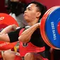 Dalam 4 edisi Olimpiade sebelumnya, Beijing 2008, London 2012, Rio 2016 dan Tokyo 2020 Eko Yuli Irawan selalu berhasil membawa pulang medali. (AFP/Vincenzo Pinto)