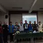 Perwakilan Organisasi Kepemudaan menggelar deklarasi mengecam aksi kekerasan dan terorisme di GKI Maulana Yusuf Bandung, Senin (14/5/2018)