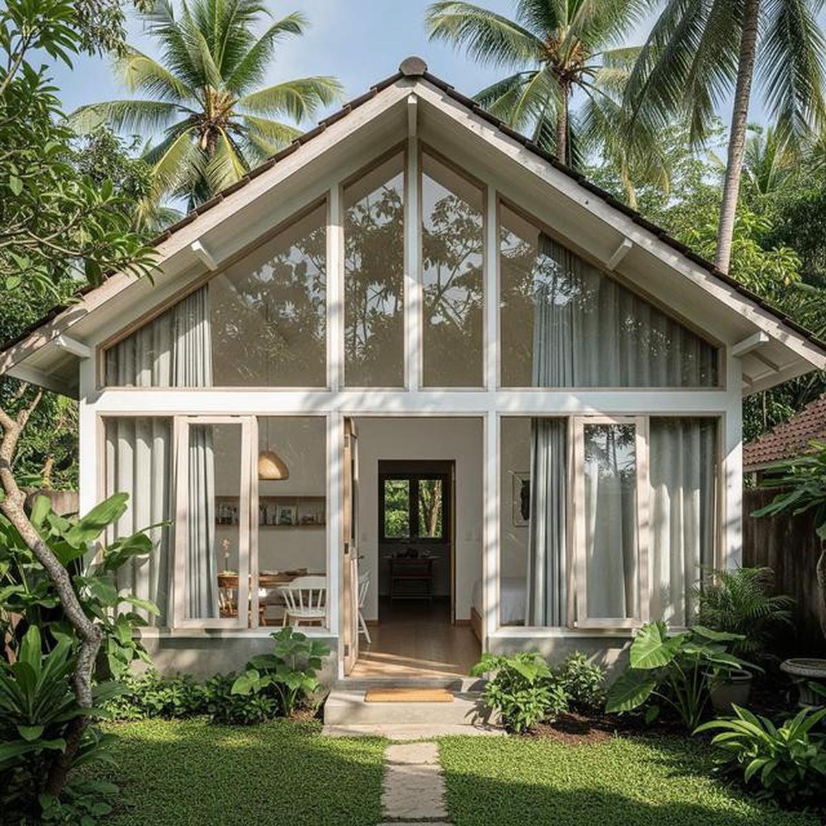 9 Ide Desain Rumah Sederhana tapi Mewah Ala Skandinavia Minimalis, Tampil Beda di Kampung