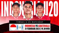 Link Live Streaming Timnas Indonesia Vs Guatemala di Vidio, 21 Februari 2023. (Sumber : dok. vidio.com)