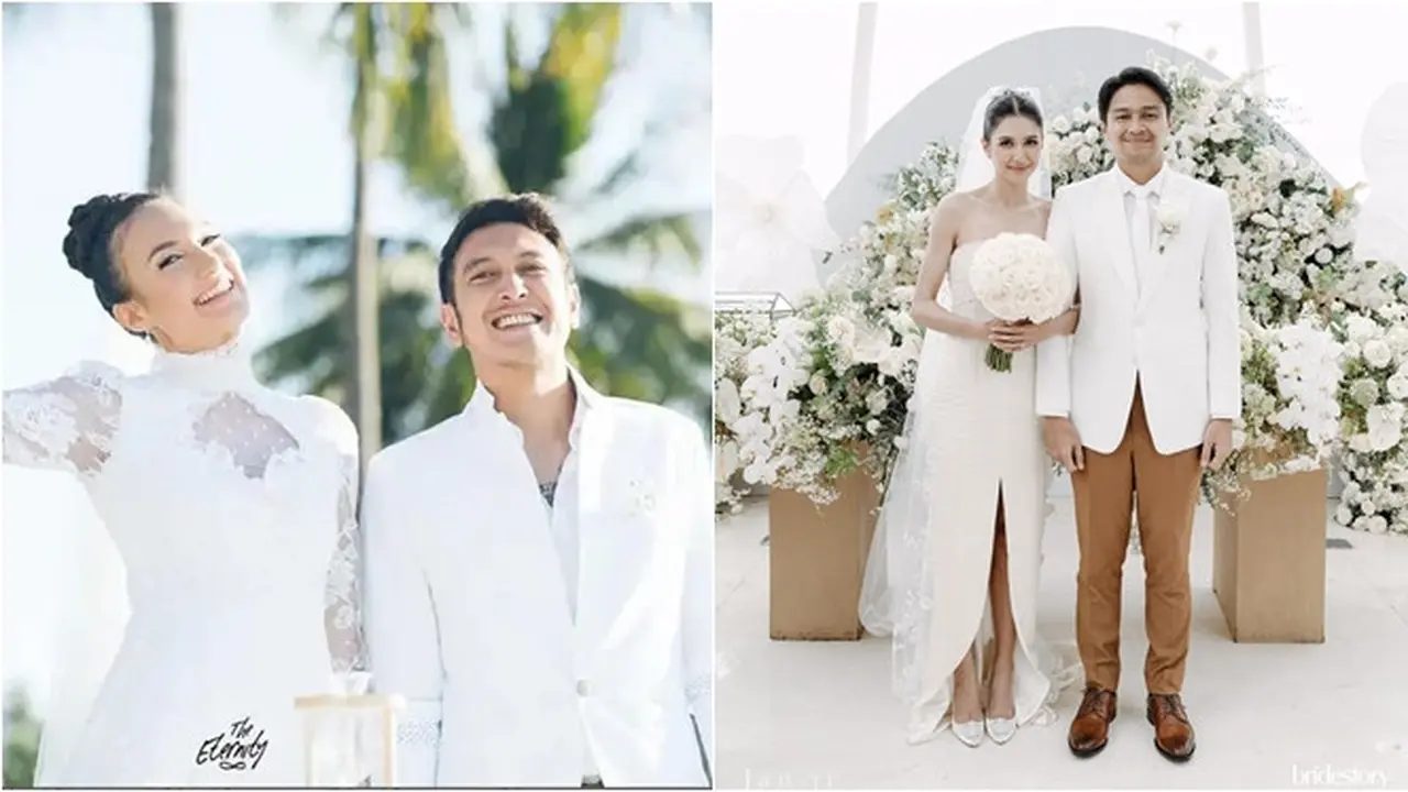 Termasuk Mikha Tambayong, 5 Artis Wanita Ini Menikah Pakai Gaun Pengantin Ibunda