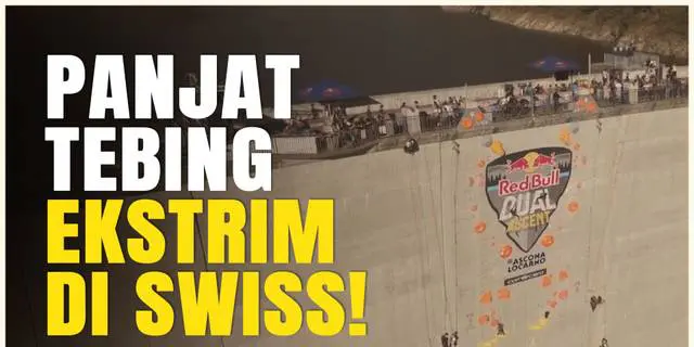 VIDEO: Agak Lain, Panjat Tebing Ekstrem ini Dilakukan di Bendungan Setinggi 220 Meter!