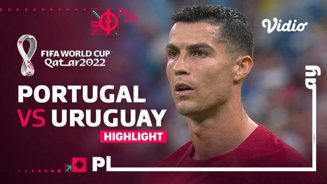 Berita video highlights Piala Dunia 2022, pertandingan di Grup H antara Portugal menghadapi Uruguay pada Selasa (29/11/22). Bruno Fernandes menjadi pahlawan kemenangan Portugal setelah mencetak 2 gol.