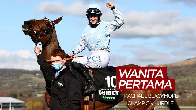 Berita Video Rachael Blackmore Jadi Wanita Pertama yang Memenangkan Ajang Balap Kuda di Champion Hurdle
