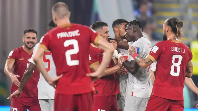 Timnas Serbia vs Timnas Swiss Grup G Piala Dunia 2022