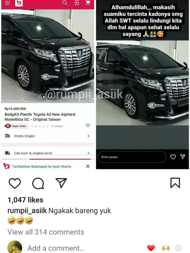 Unggahan soal Tiara Marleen