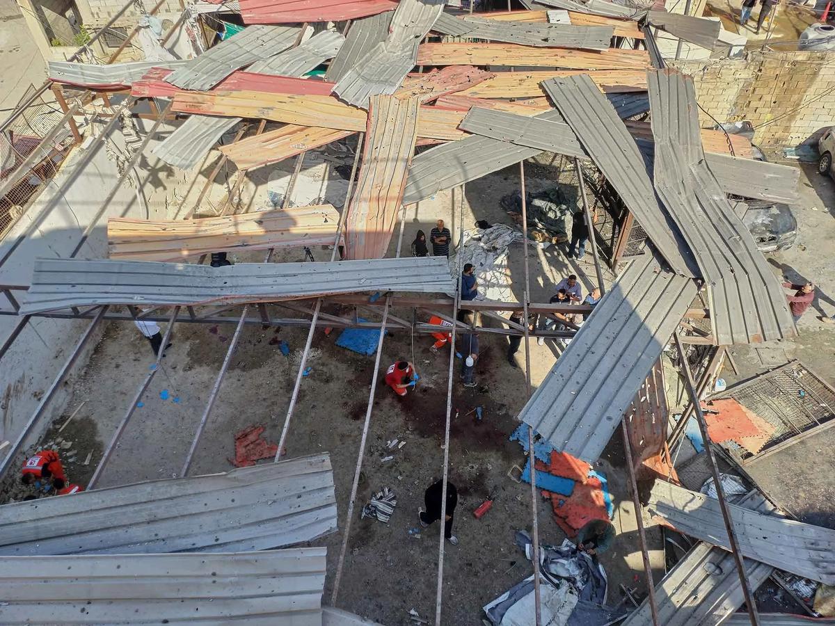 FOTO: Serangan Udara Israel di Ein el-Hilweh Tewaskan 13 Orang di Lebanon Selatan