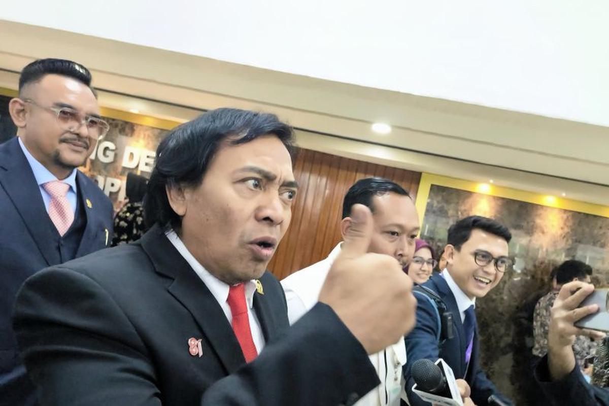 Komeng Usai Sidang Tahunan MPR