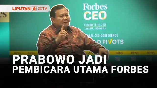 Presiden Prabowo Subianto menghadiri Forbes Global CEO Conference 2025 di Jakarta pada Rabu malam. Prabowo yang menjadi pembicara utama optimistis dengan pertumbuhan ekonomi di Indonesia.