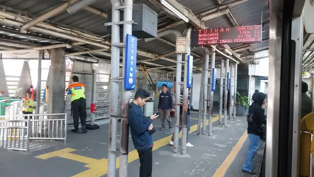 Pantauan Liputan6.com di Stasiun Bogor