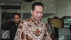 Tubagus Chaeri Wardhana alias Wawan usai menjalani pemeriksaan KPK, Jakarta, Jumat (1/7). KPK  memeriksa tiga orang saksi untuk dimintai keterangan dalam kasus Tindak Pidana Pencucian Uang yang dilakukan Wawan. (Liputan6.com/Helmi Afandi)