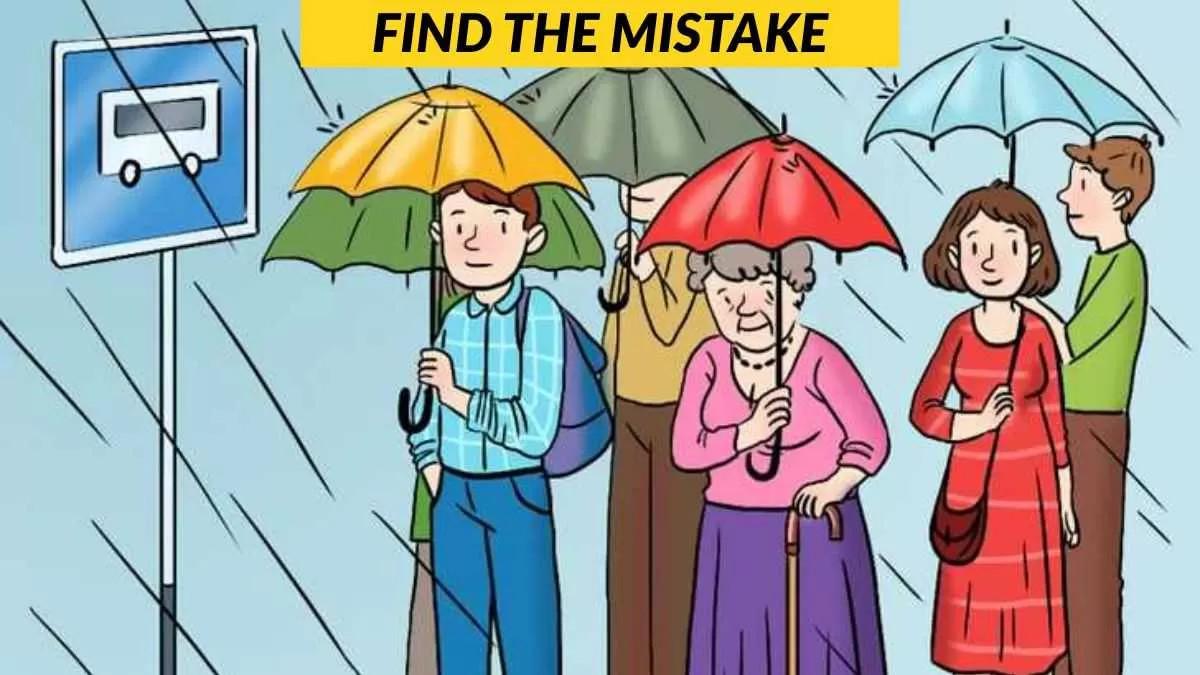 Temukan Kesalahan dalam Gambar Halte Bus, Perhatikan Detailnya dengan Fokus
