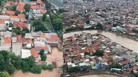 7 Foto Pantauan Udara Banjir Jakarta dan Sekitarnya