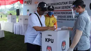 Ilustrasi pelaksanaan Pilkada 2020. (Ist)