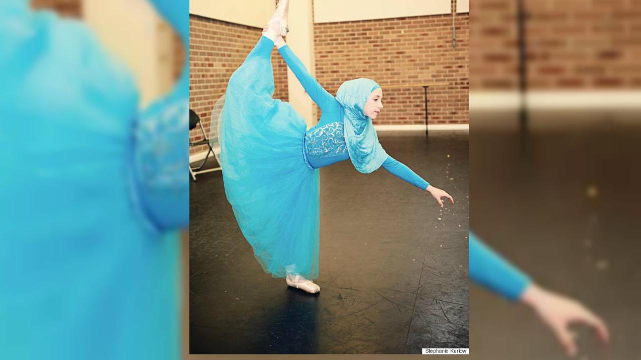 Impian Remaja Ini jadi Balernia Berjilbab Pertama di Dunia