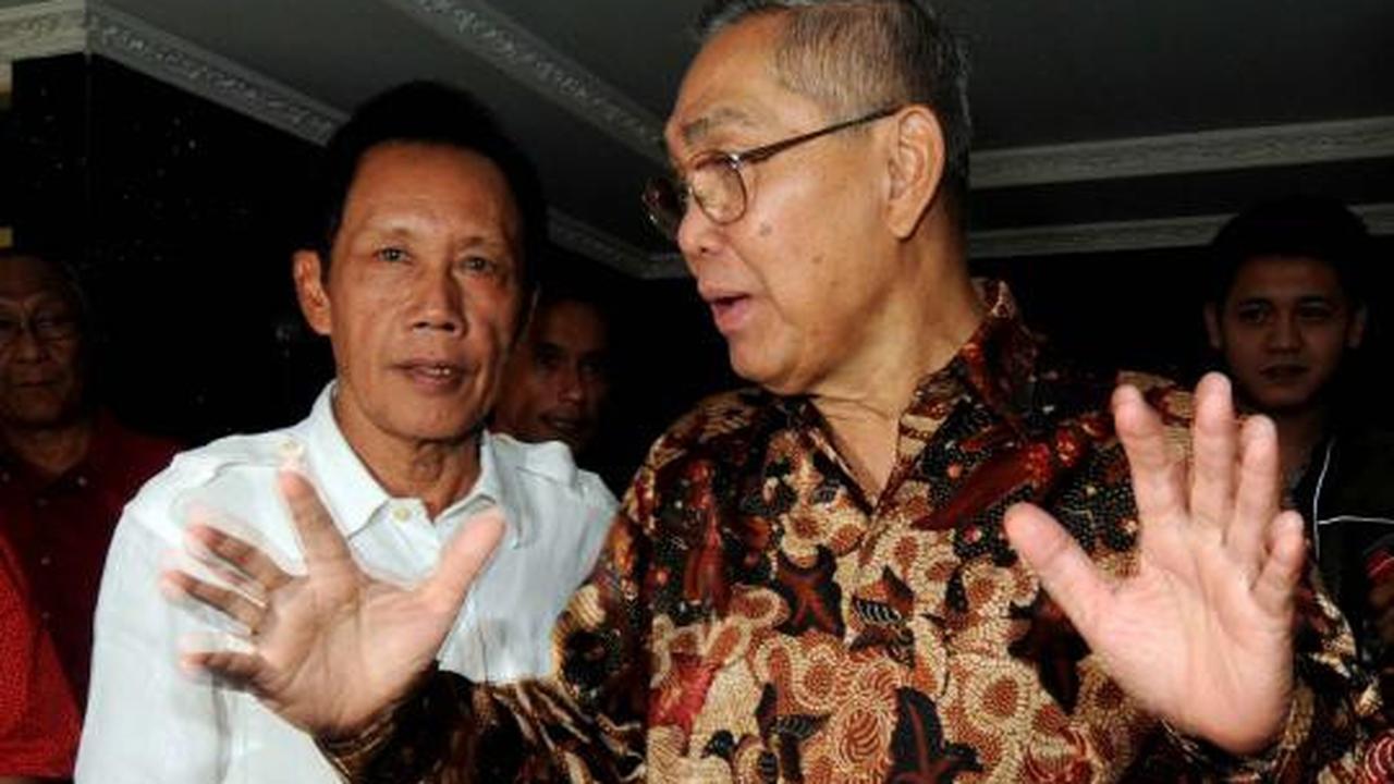 Try Sutrisno hadiri konpers penolakan KPU di Kantor PKPI