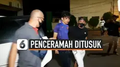 penceramah ditusuk
