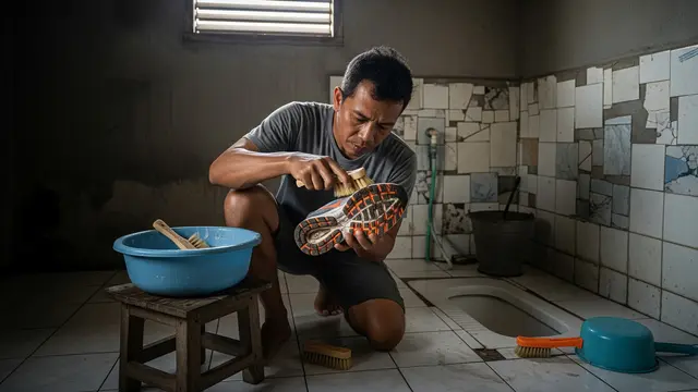 Cara Mencuci Sepatu Running yang Benar agar Tidak Cepat Rusak