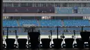<p>Stadion Nasional Morodok Techo bisa dibilang sebagai main event selama SEA Games 2023. (Bola.com/Abdul Aziz)</p>