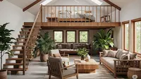 Inspirasi 10 Desain Rumah Sederhana dengan Mezzanine, Maksimalkan Ruang