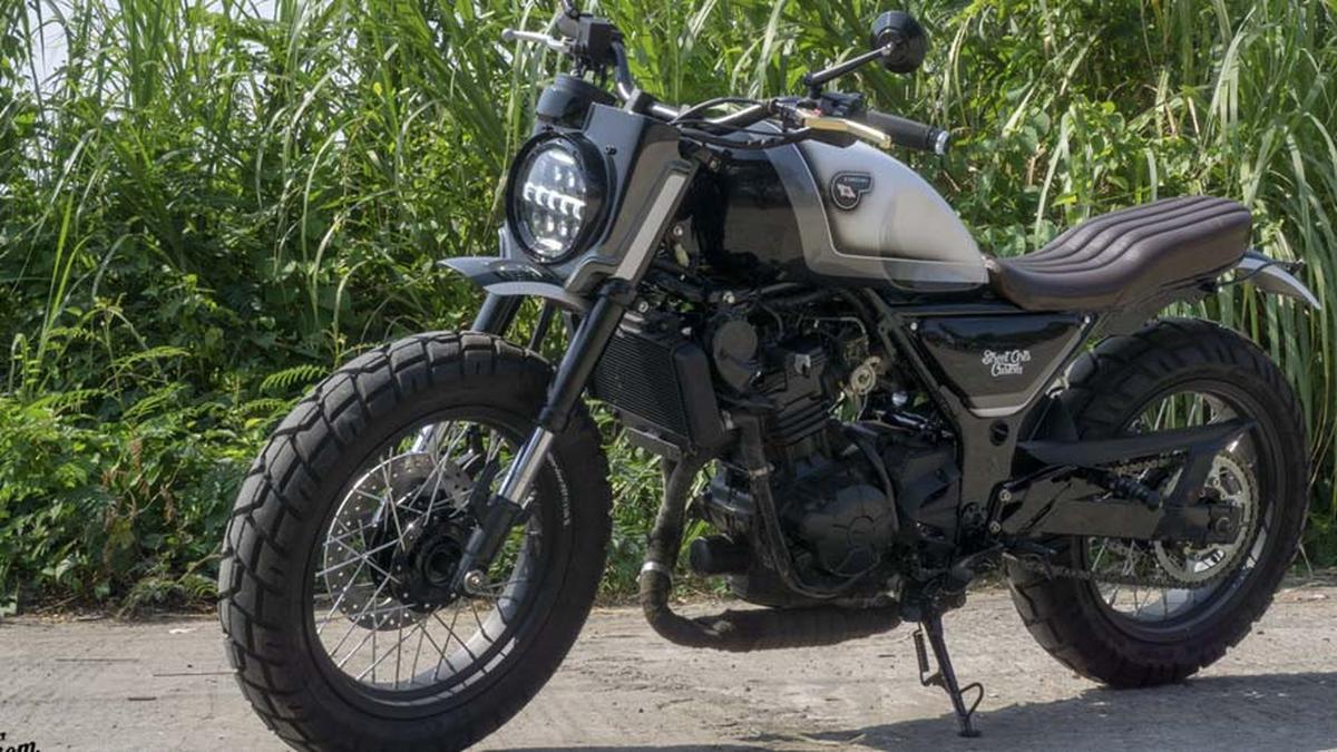 Kawasaki z250 scrambler 2025