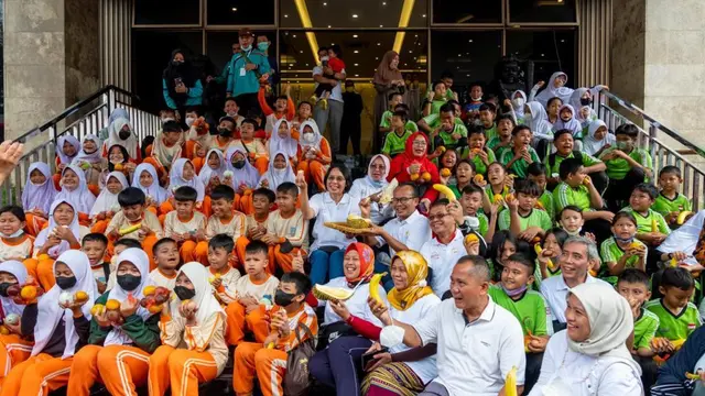 Kementerian Koordinator Bidang Perekonomian berkolaborasi dengan berbagai stakeholders menyelenggarakan Gelar Buah Nusantara. (Dok ekon.go.id)