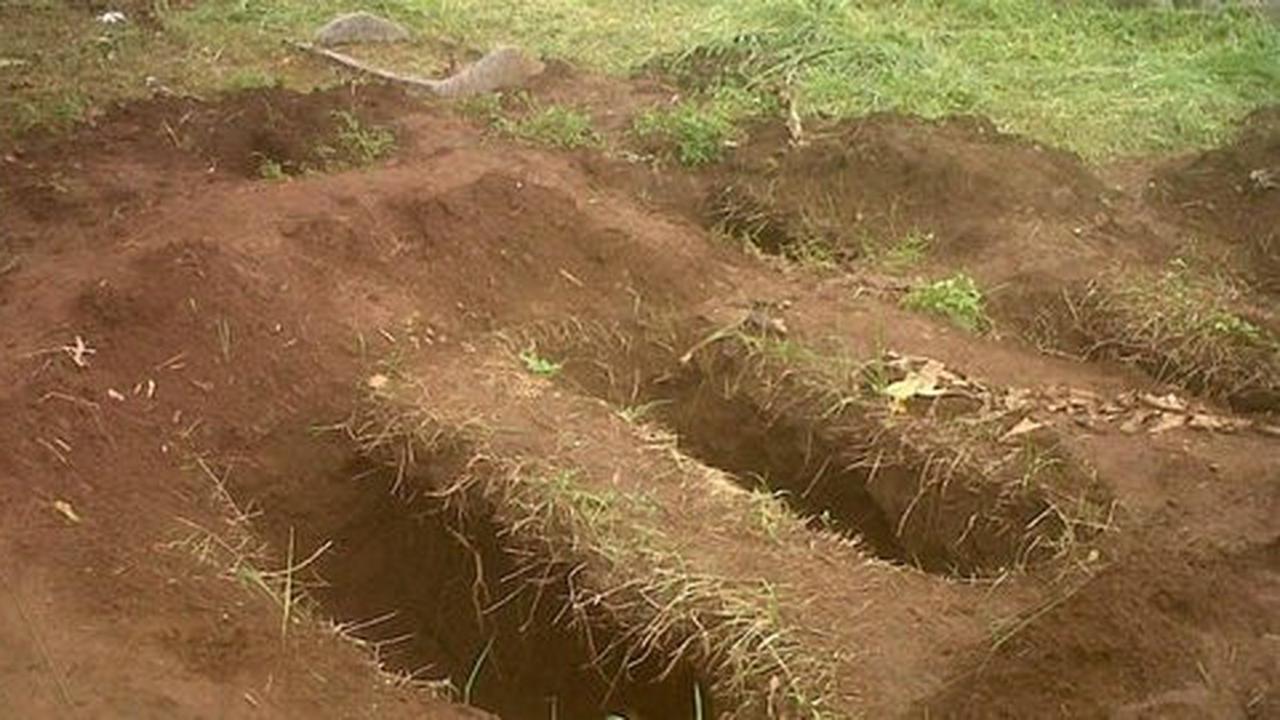 Jelang HUT RI ke-70, makam pahlawan di TMP Kotabumi malah amblas